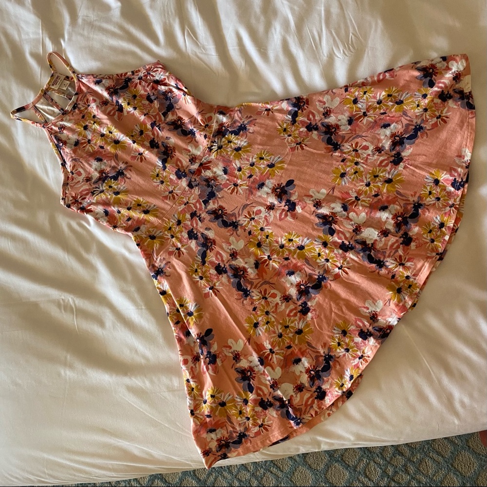 Pink Floral Dress